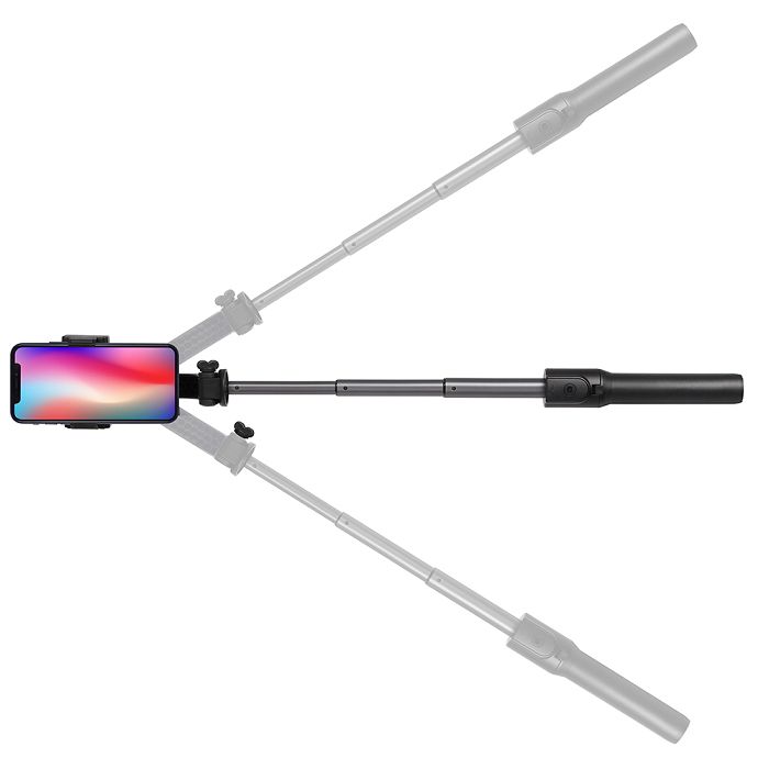  Perche à selfie stabilisateur compatible Bluetooth®