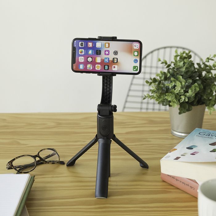  Perche à selfie stabilisateur compatible Bluetooth®