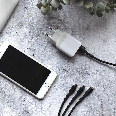  Chargeur secteur USB fast charge