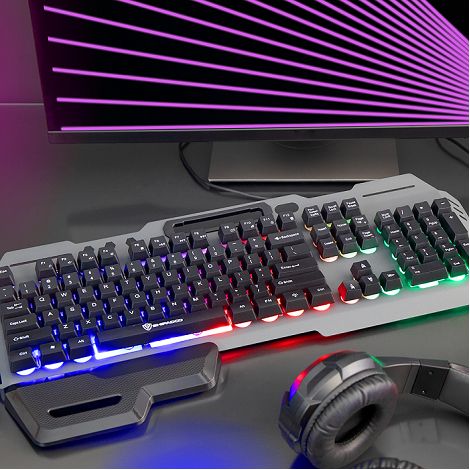  Clavier gaming semi mécanique filaire