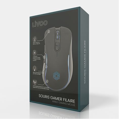  Souris gaming filaire