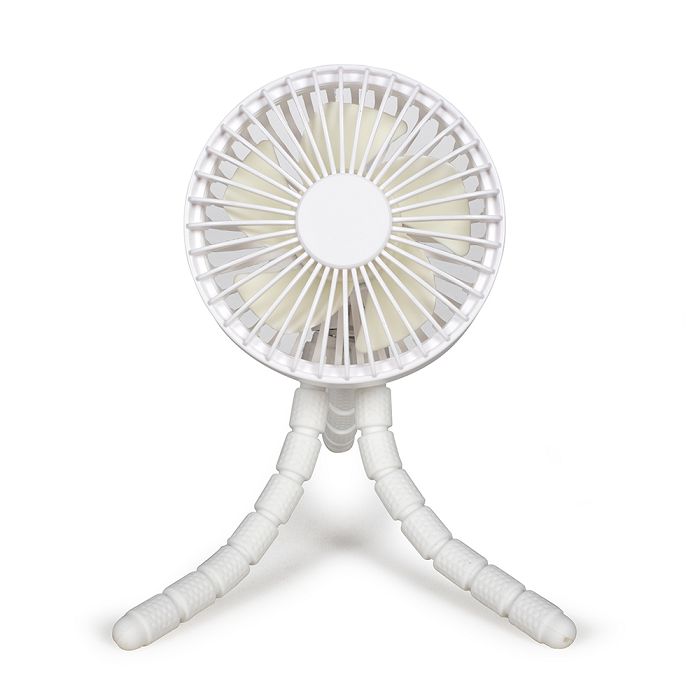  Ventilateur trépieds rechargeable - Blanc