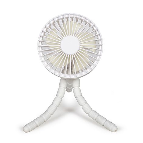  Ventilateur trépieds rechargeable - Blanc