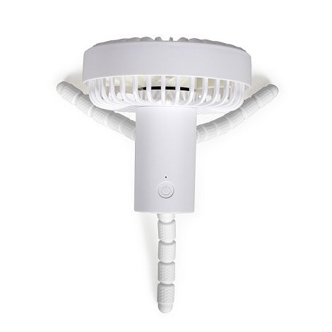  Ventilateur trépieds rechargeable - Blanc