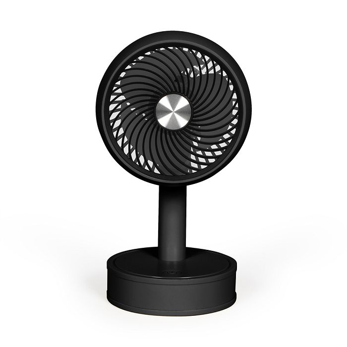  Mini ventilateur de bureau rechargeable - Noir