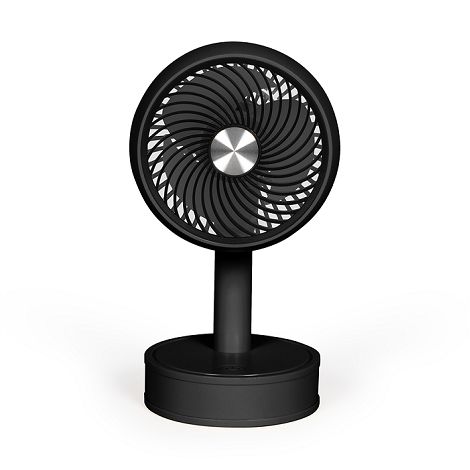  Mini ventilateur de bureau rechargeable - Noir