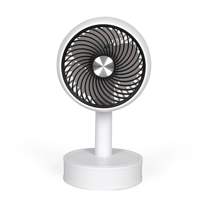  Mini ventilateur de bureau rechargeable - Blanc