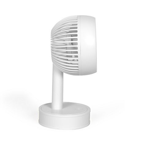  Mini ventilateur de bureau rechargeable - Blanc