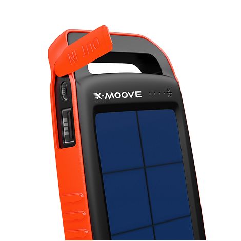  Pocket - Batterie externe solaire avec lampe torche - 15 000 mAh