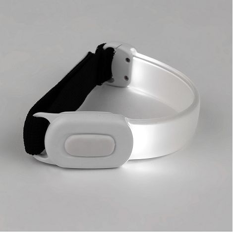  Bracelet lumineux blanc rechargeable