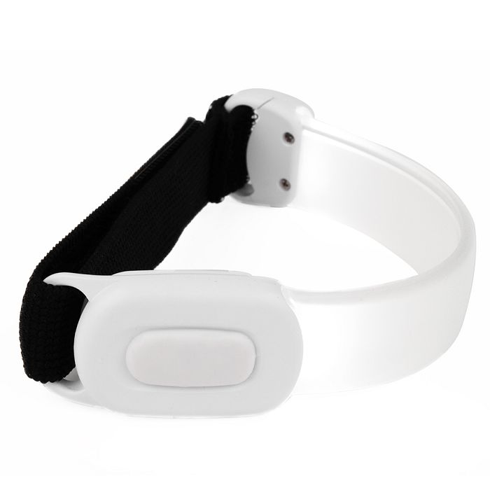  Bracelet lumineux blanc rechargeable