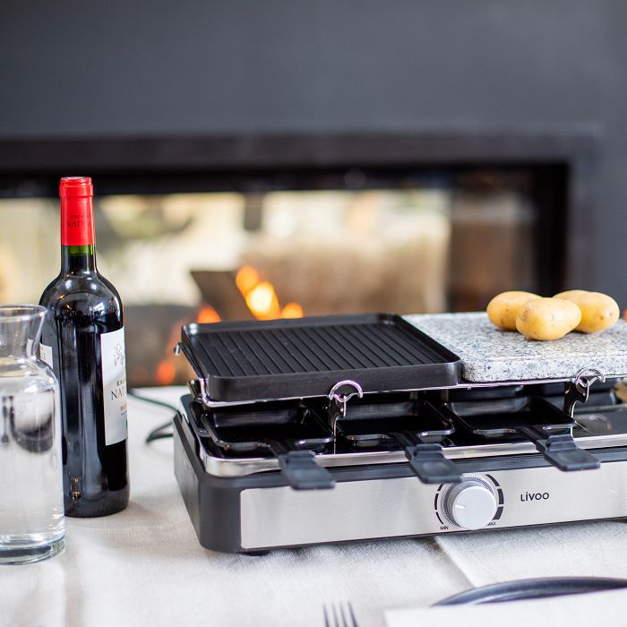  Appareil à raclette 8 personnes