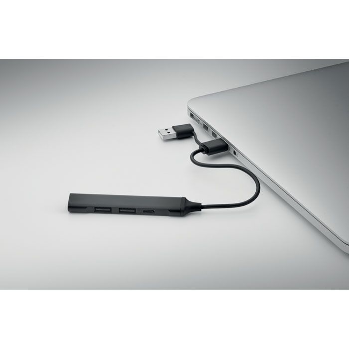  Hub USB 4 ports 19 cm