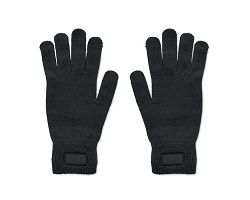 Gants tricotés en RPET