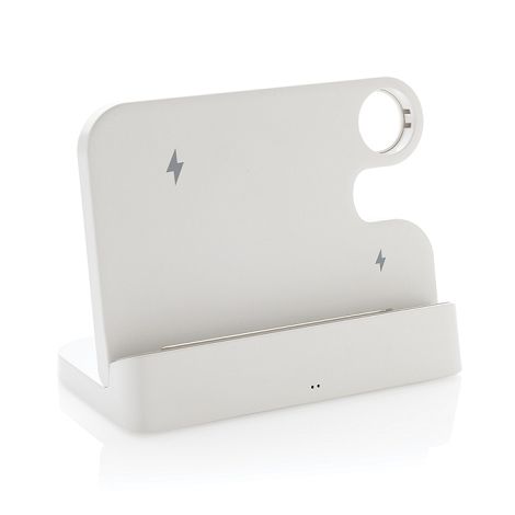  Double chargeur 15W en plastique RCS avec emplacement iWatch