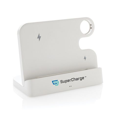  Double chargeur 15W en plastique RCS avec emplacement iWatch