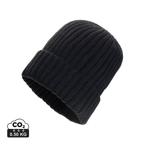  Bonnet à double côte et revers AWARE™ Polylana® Kennedi