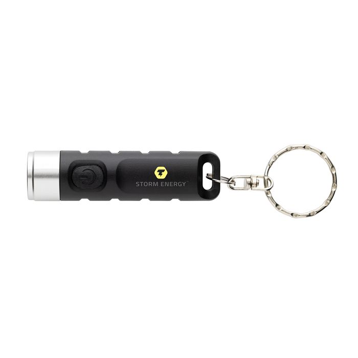  Porte-clés lampe torche charge USB en plastique RCS Globix