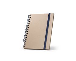 Cahier A5 avec anneaux et papier de canne à sucre avec pages lign