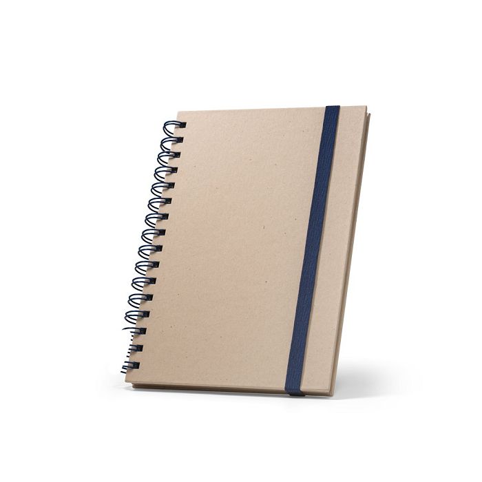  Cahier A5 avec anneaux et papier de canne à sucre avec pages lign