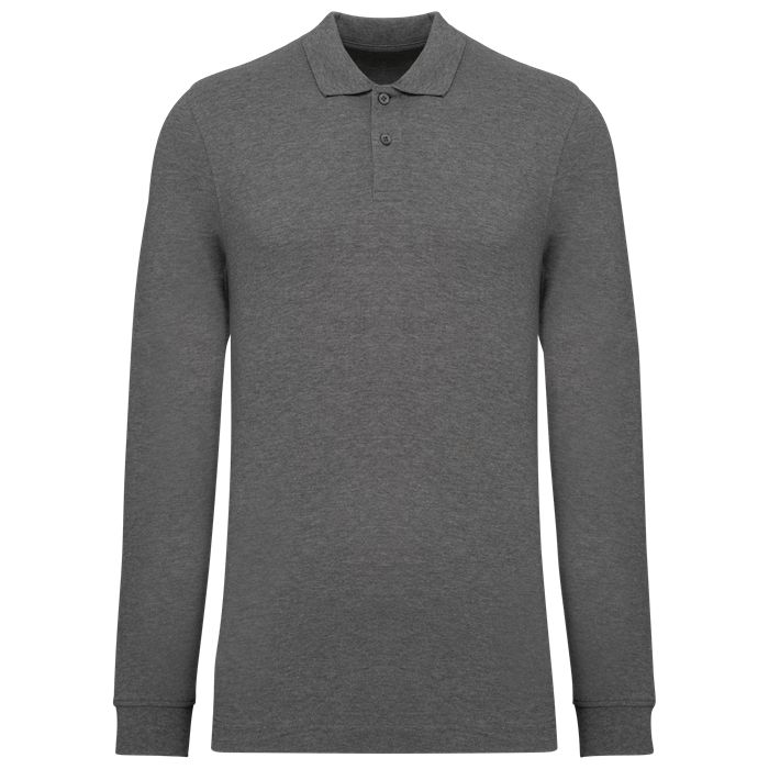  Polo piqué manches longues Bio180 homme