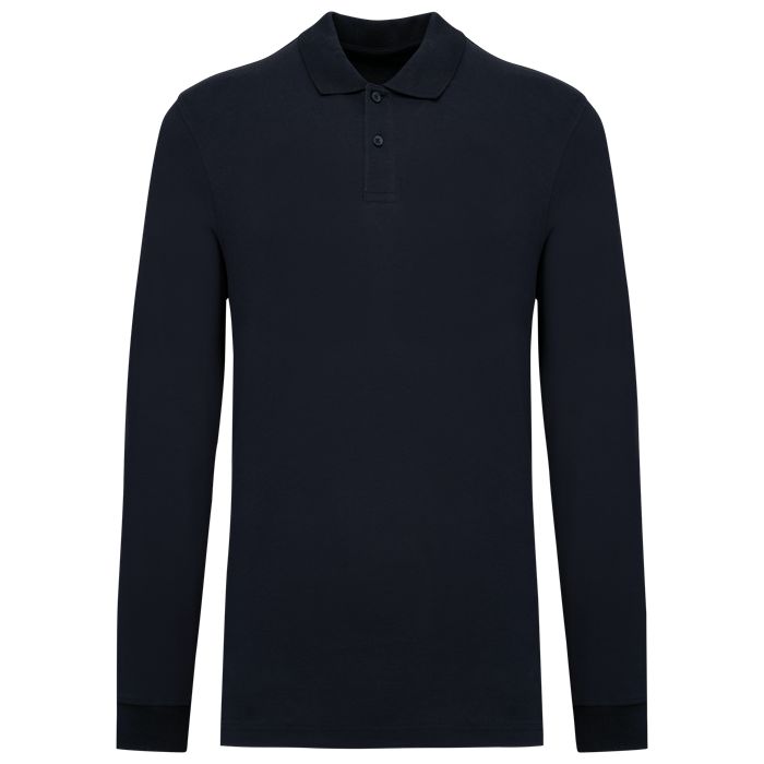  Polo piqué manches longues Bio180 homme