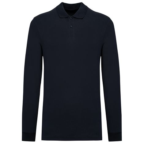  Polo piqué manches longues Bio180 homme