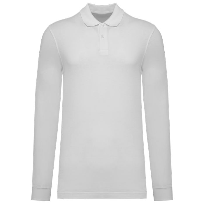  Polo piqué manches longues Bio180 homme