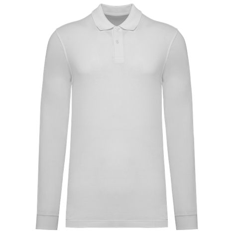  Polo piqué manches longues Bio180 homme