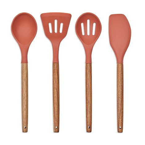  Set de 4 ustensiles avec pot