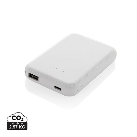  Powerbank 5000mAh et 5W en plastique recyclé RCS Stellar