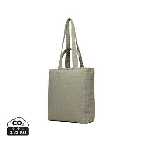  VINGA Tote bag avec zip en toile recyclée Hilo AWARE™